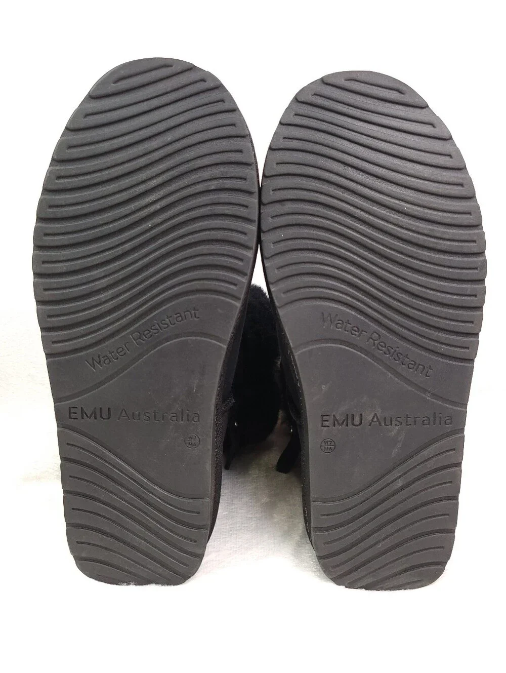 EMU Australia Summerlands Sheepskin Winter Boots Women 7 Black